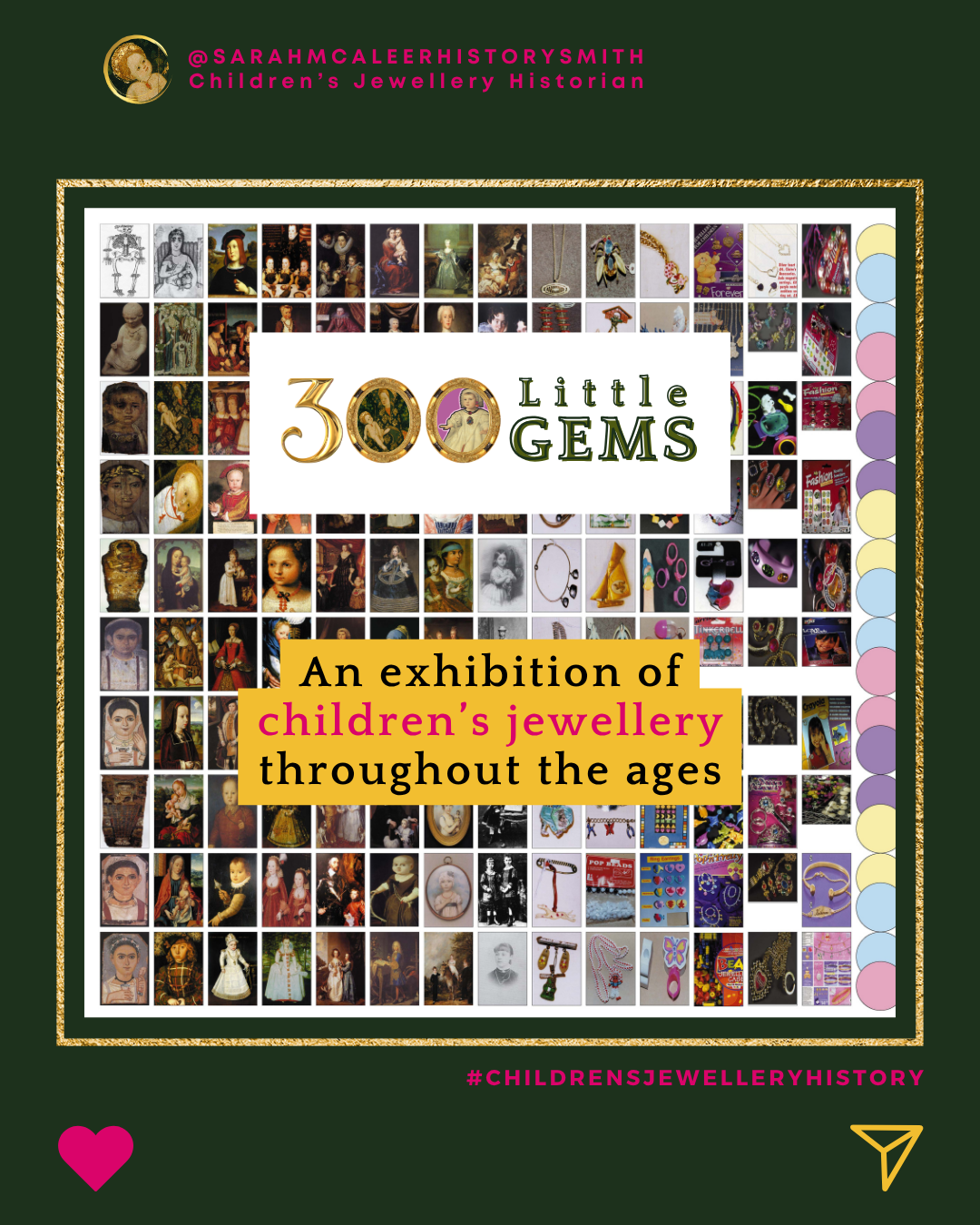 300 Little Gems | A Postcard Exhibition Of Children's Jewellery Throughout The Ages