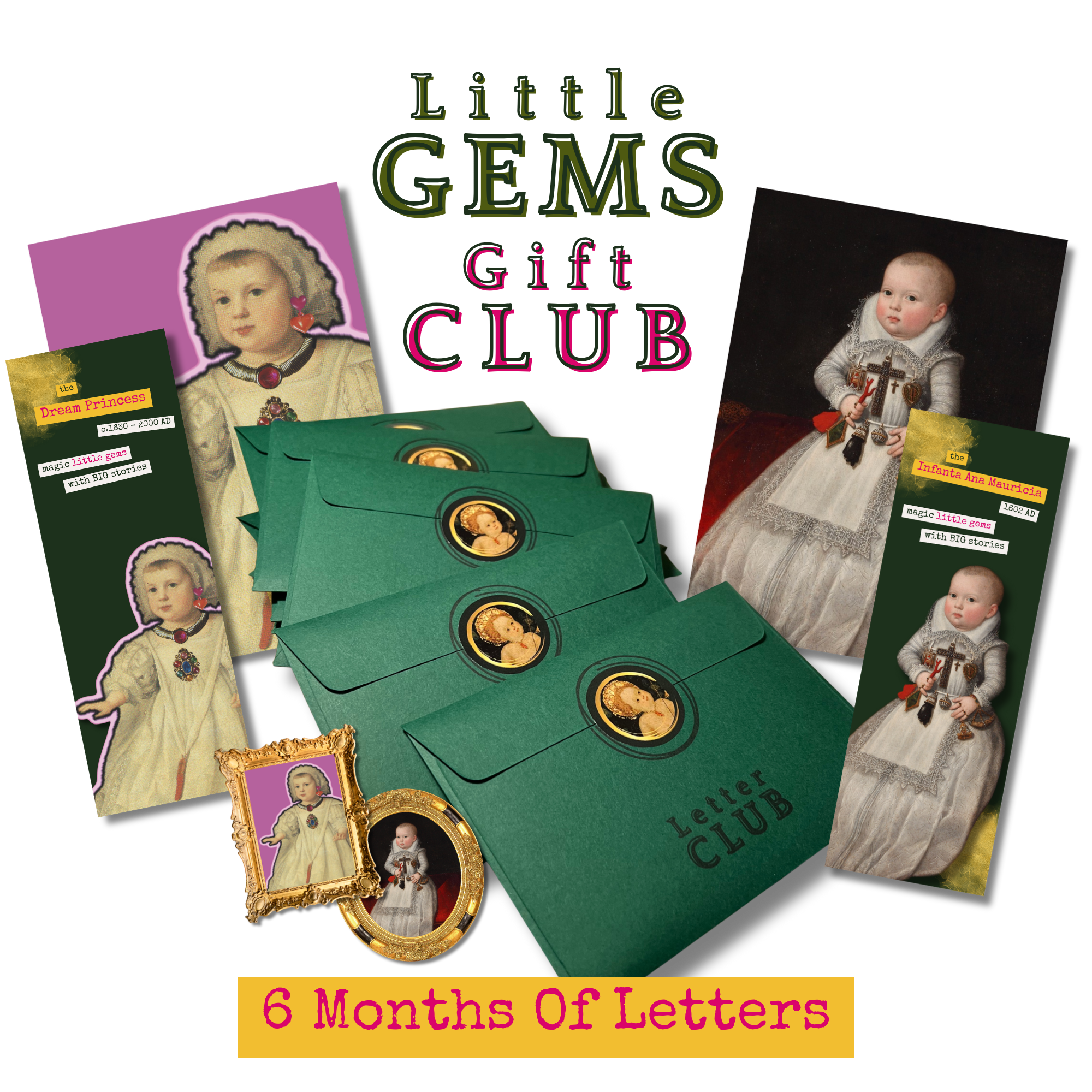Little Gems Gift Club | 6 Months Of Letters