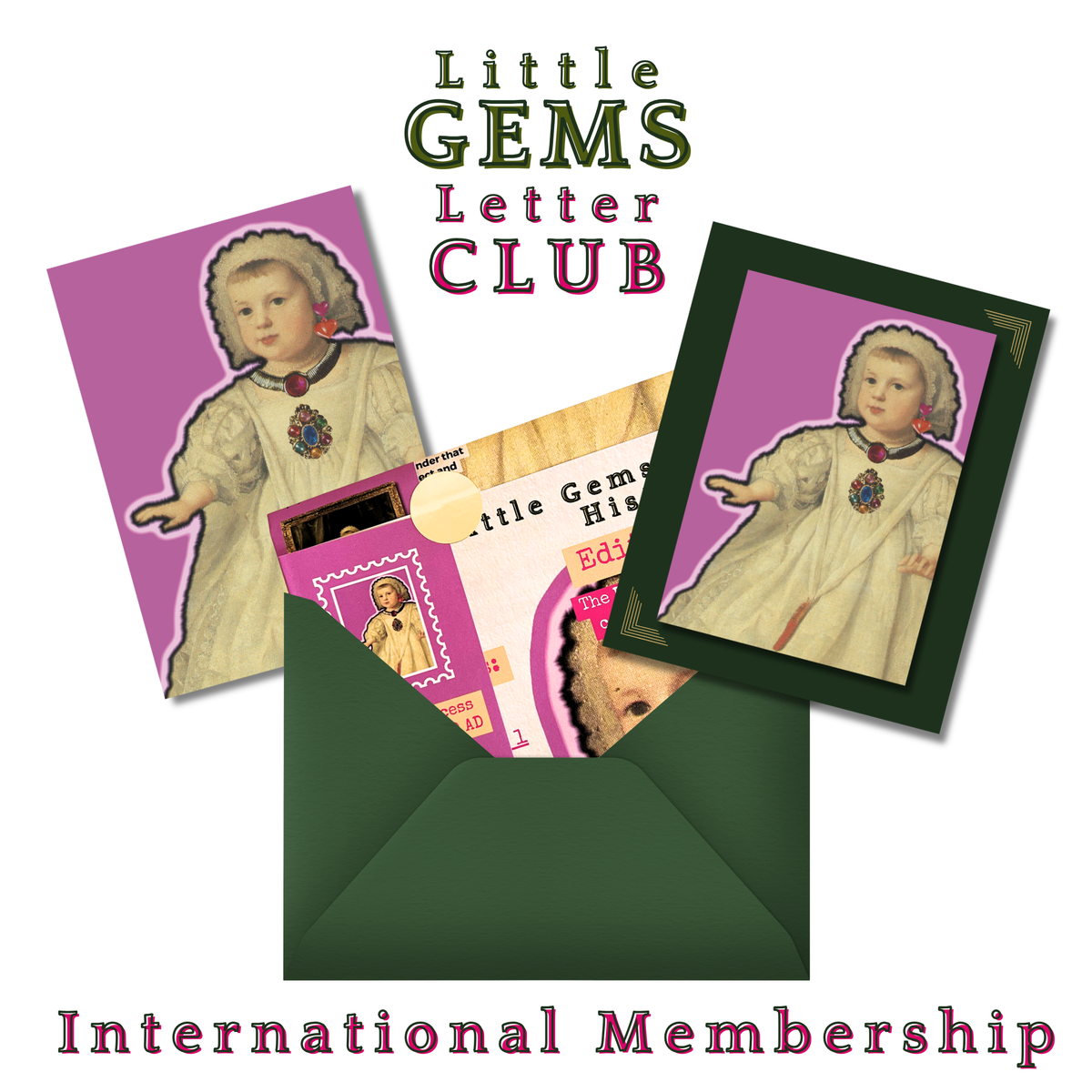 Little Gems History Club | INTERNATIONAL LETTER CLUB Membership