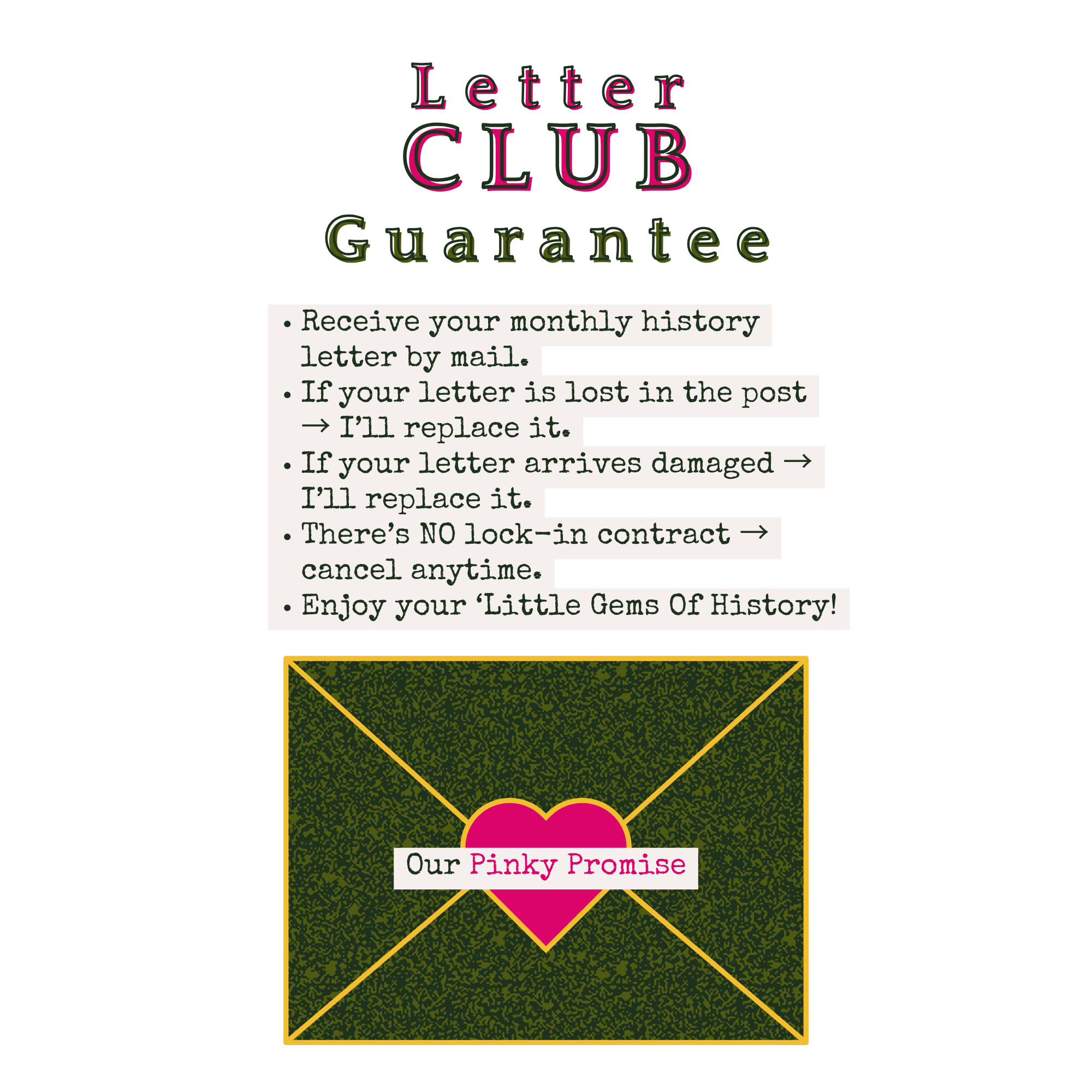 Little Gems Letter Club
