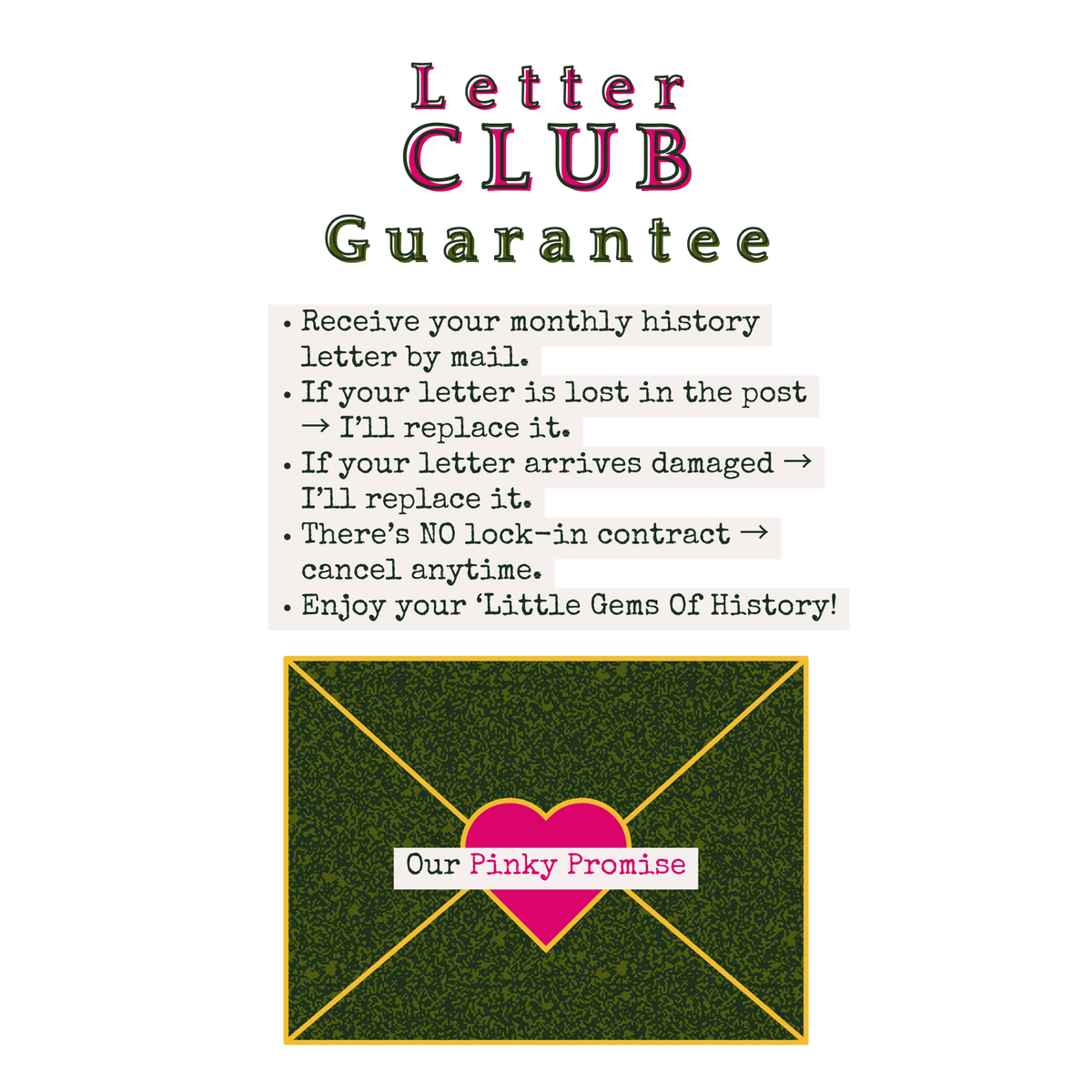 Little Gems Letter Club