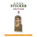 Little Sticker Of History Edition 3 | Fig 71 - The Blessed Gilded Girl | Single Vinyl Sticker