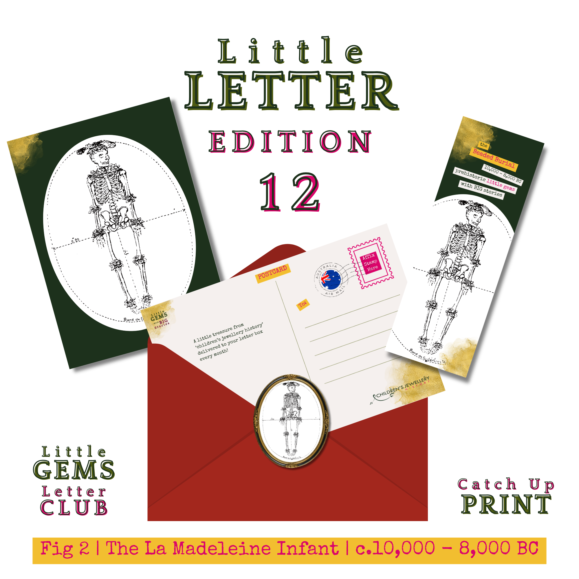 Little Letter Of History Edition 12 | Fig 2 - The La Madeleine Infant | Catch Up Print