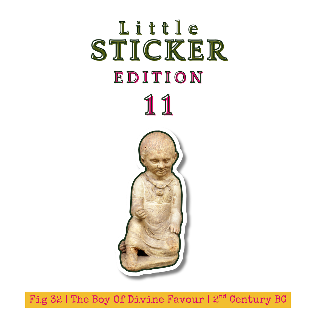 Little Sticker Of History Edition 11 | Fig 32 - The Boy Of Divine Favour  | Single Vinyl Sticker