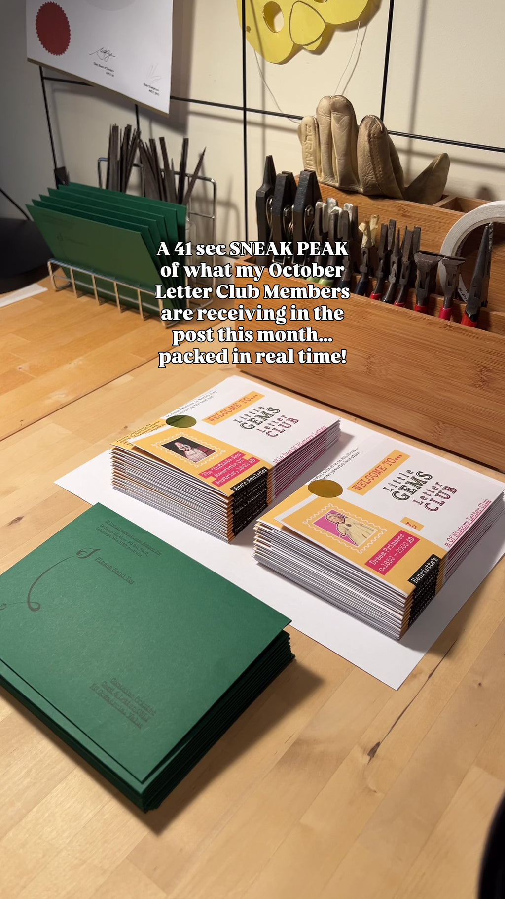 Little Gems Letter Club